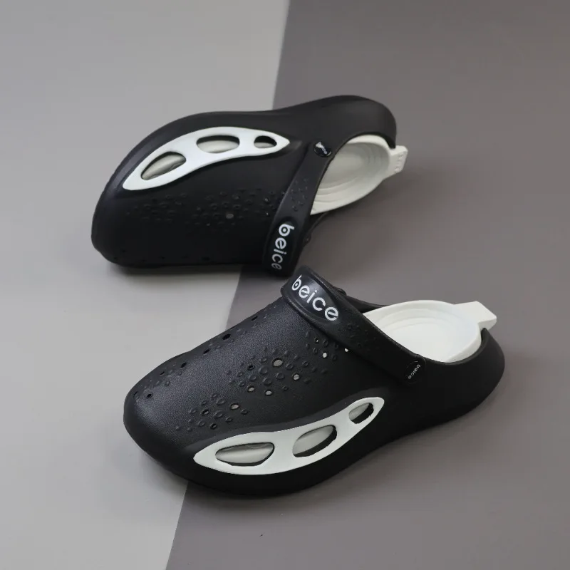 Men'S Shoes Water Resistant - รองเท้าเท้าเปล่าสำหรับผู้ชาย พื้นหนา กันลื่น รองเท้าแตะลำลอง รองเท้าใส่เดินเล่นกลางแจ้ง ฤดูร้อน