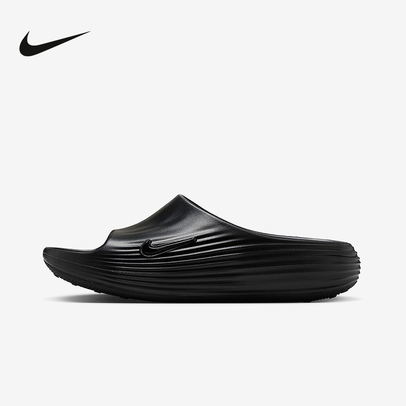 Men Shoes Size Nike - ไนกี้ HV4479-001 รองเท้าแตะผู้ชายสีดำ พื้นรองเท้ากันลื่น กันน้ำ พื้นยาง