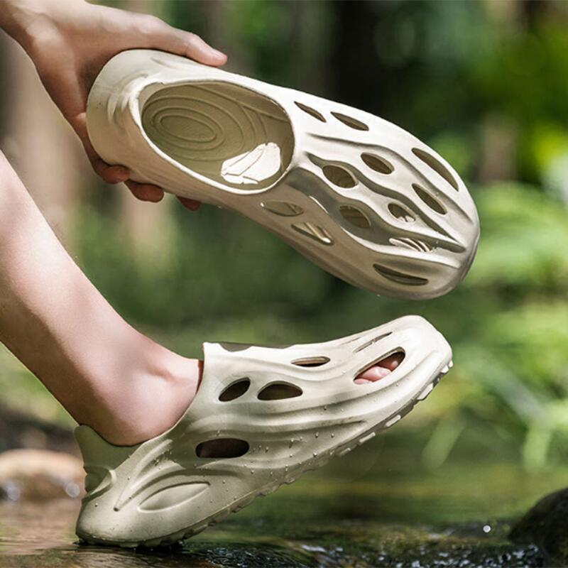 Men'S Shoes With Support - รองเท้าแตะผู้ชายแบบหนานุ่ม พื้นกันลื่น สำหรับใส่กลางแจ้ง รุ่นซัมเมอร์ 2026 ระบายอากาศได้ดี