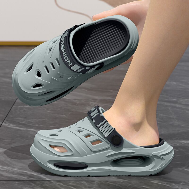 Men'S Shoes With Support - รองเท้าแตะแบบมีรูระบายอากาศ พื้นรองเท้าหนานุ่ม ระบายอากาศได้ดี ป้องกันกลิ่น ไม่ลื่น ทนทาน