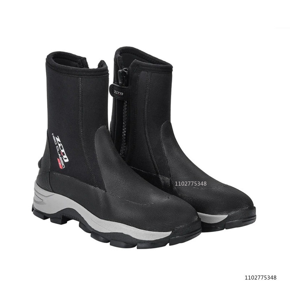 ใหม่ 7 มม. รองเท้าดำน้ำนีโอพรี - Men'S Shoes Water Resistant บทวิจารณ์และราคา