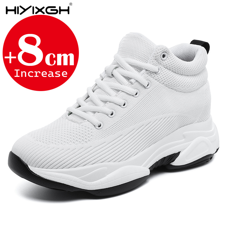รองเท้าผ้าใบเพิ่มความสูง 8 ซม. - Men'S Shoes With Height Increase บทวิจารณ์และราคา