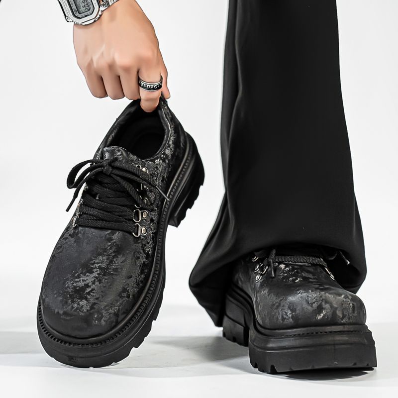 รองเท้าบูททำงานทรงหนา สไตล์อัง - Men'S Shoes With Height Increase บทวิจารณ์และราคา