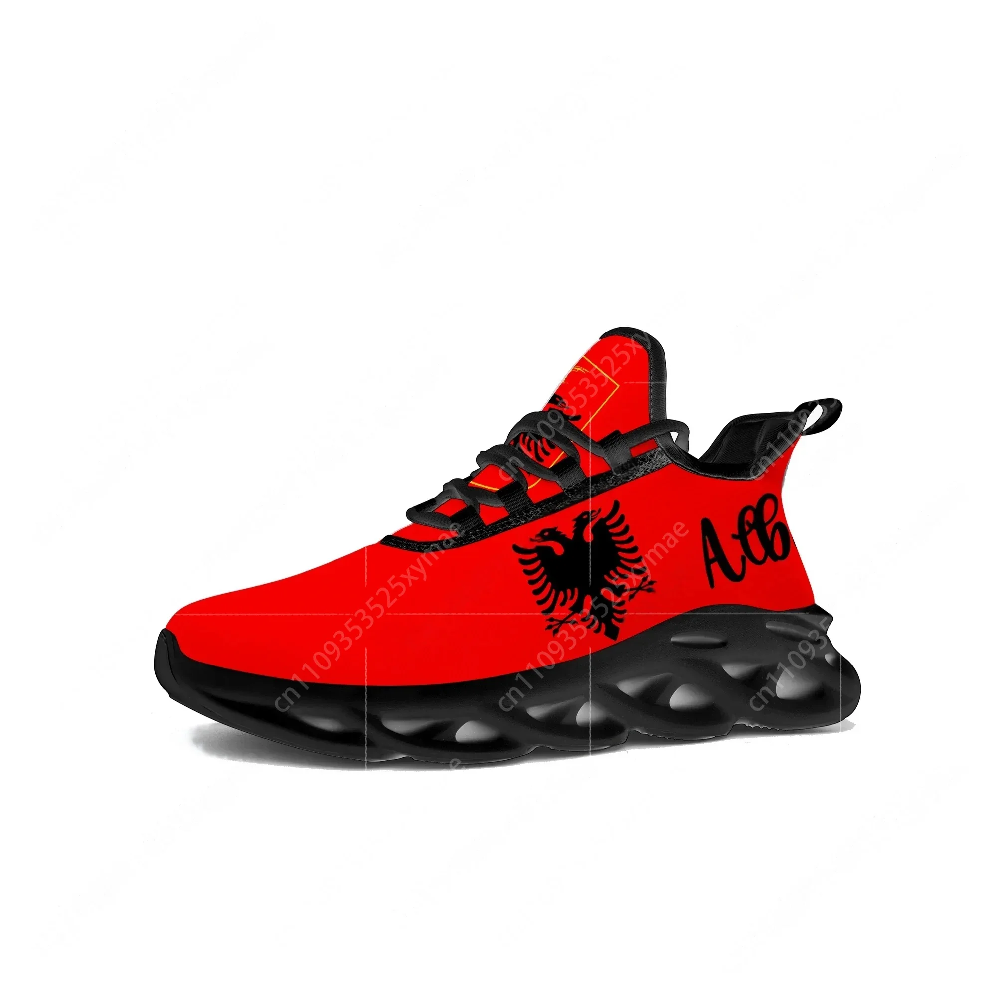 รองเท้าผ้าใบลายธงชาติแอลเบเนีย - Men'S Shoes Good For Running บทวิจารณ์และราคา