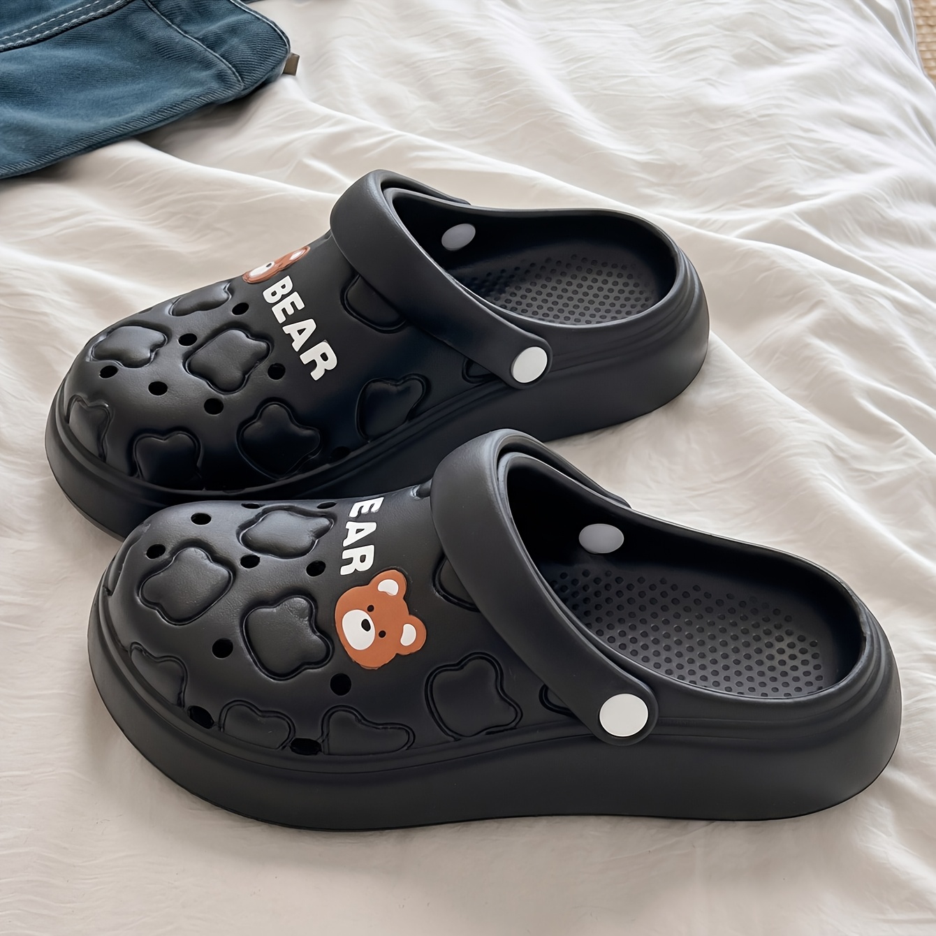 รองเท้าแตะรูปหมีการ์ตูน EVA สำ - Men Shoes On Cloud บทวิจารณ์และราคา