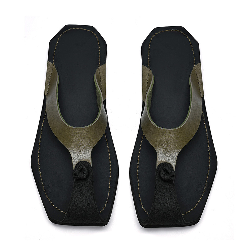 แฟชั่นฤดูร้อนผู้ชายรองเท้าแตะผ - Men Shoes Branded บทวิจารณ์และราคา