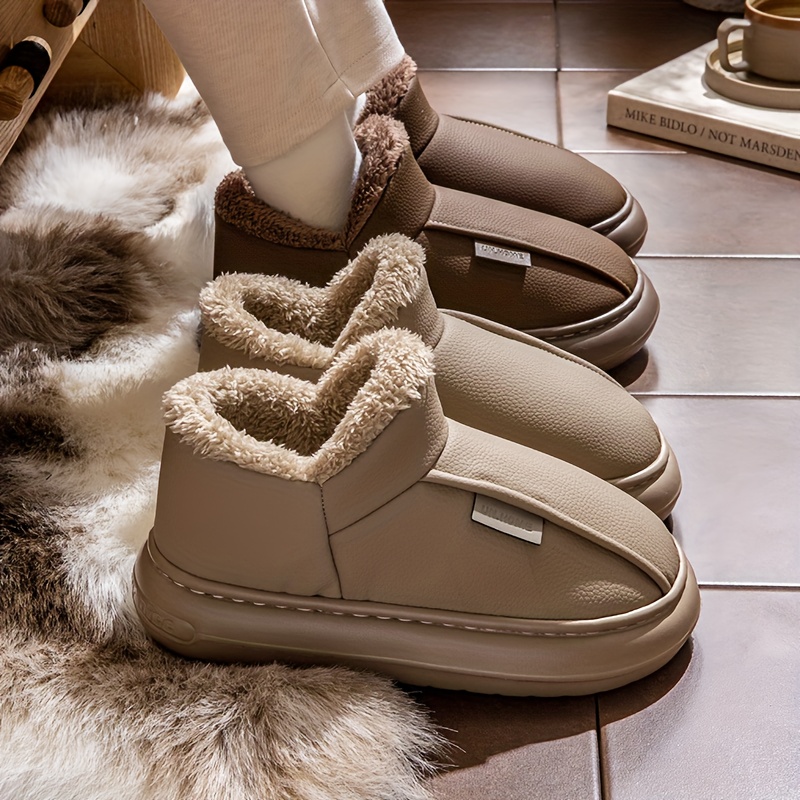 รองเท้าแตะบุขนสำหรับผู้ชาย ฤดู - Men Shoes On Cloud บทวิจารณ์และราคา