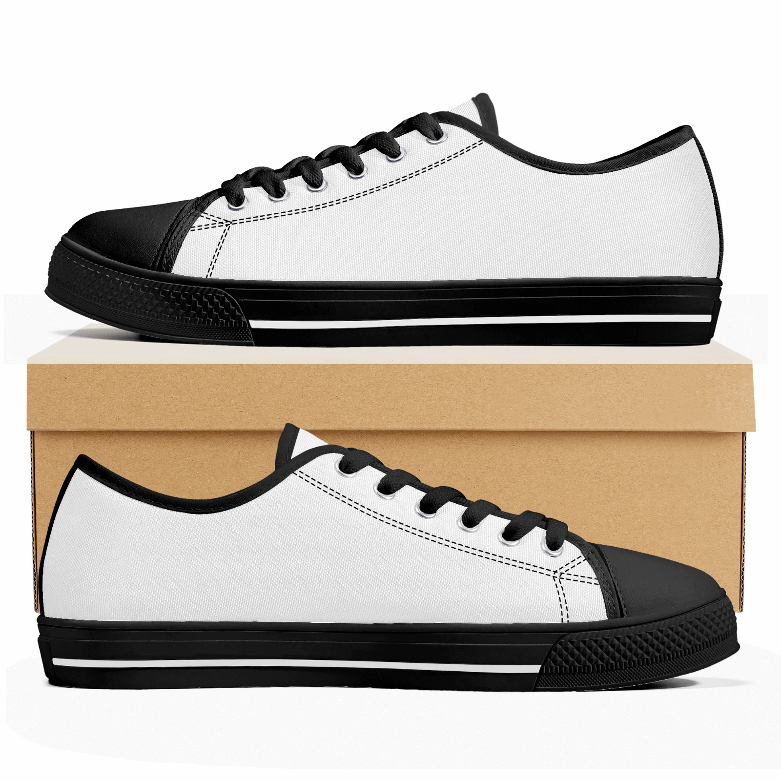 รองเท้าผ้าใบแบบปรับแต่งได้ พิม - Men Shoes Eu To Us Size บทวิจารณ์และราคา