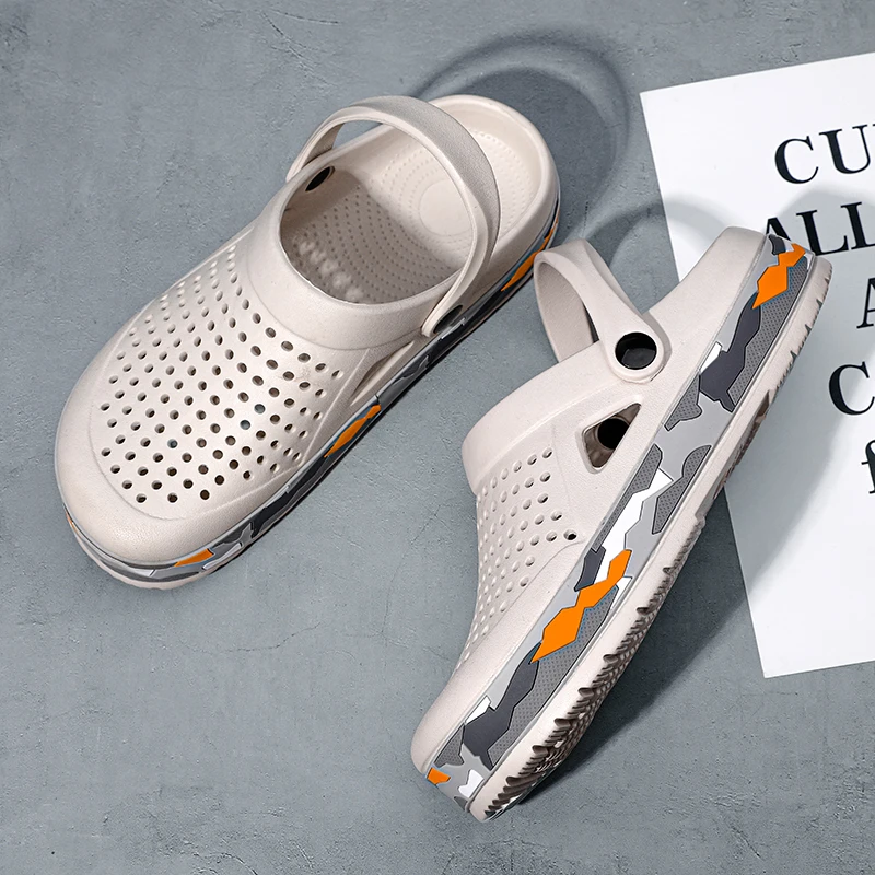 ฤดูร้อนผู้ชายรองเท้า Clogs รอง - Men'S Shoes With Support บทวิจารณ์และราคา
