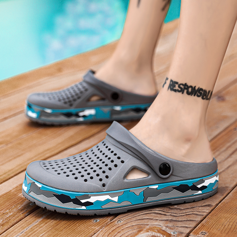 ฤดูร้อนผู้ชายรองเท้า Clogs รอง - Men'S Shoes With Support บทวิจารณ์และราคา