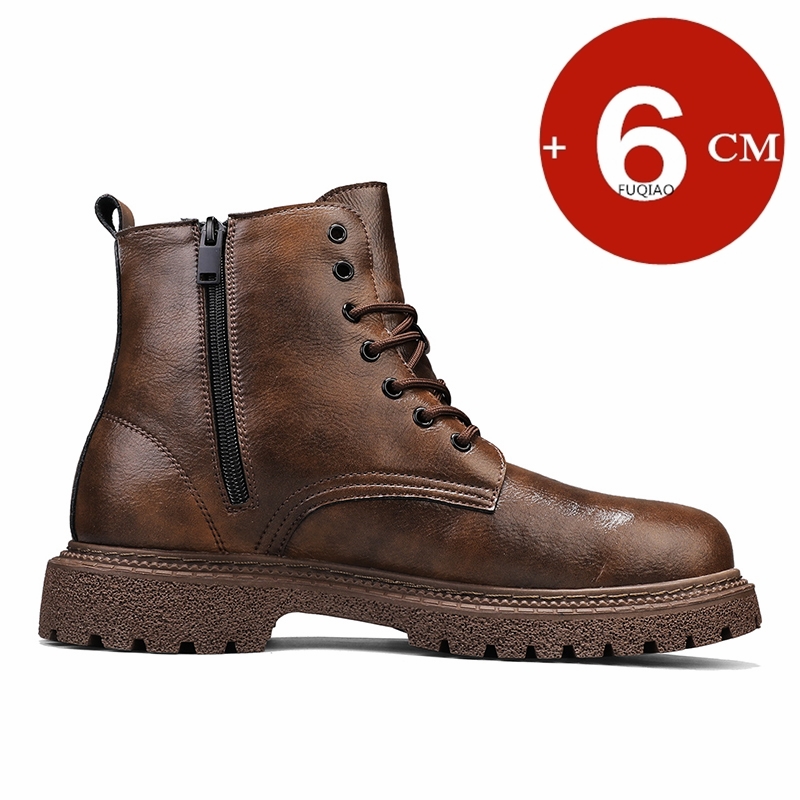 รองเท้าบูทเพิ่มความสูง 6 ซม. ส - Men'S Shoes With Height Increase บทวิจารณ์และราคา
