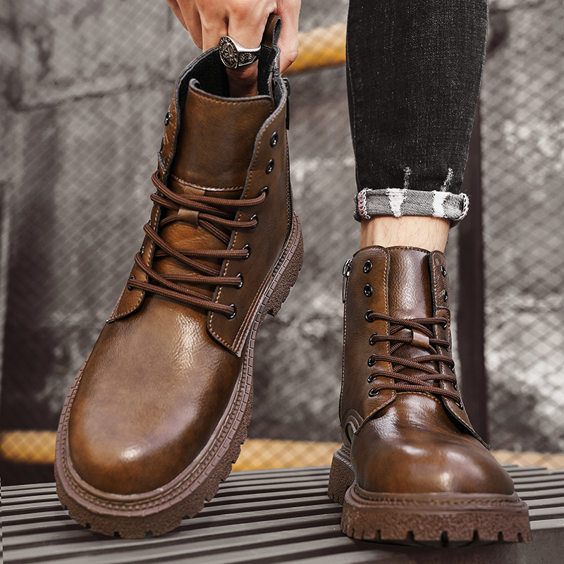 รองเท้าบูทเพิ่มความสูง 6 ซม. ส - Men'S Shoes With Height Increase บทวิจารณ์และราคา