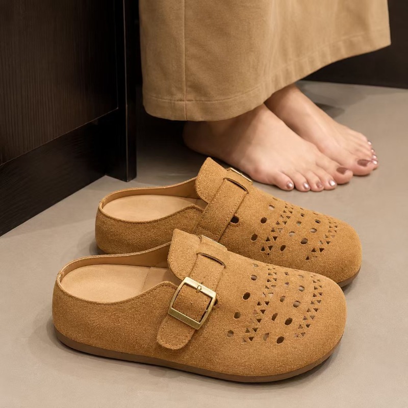 รองเท้าแตะรัดส้นแบบสวมสำหรับผู - Men Shoes Men บทวิจารณ์และราคา