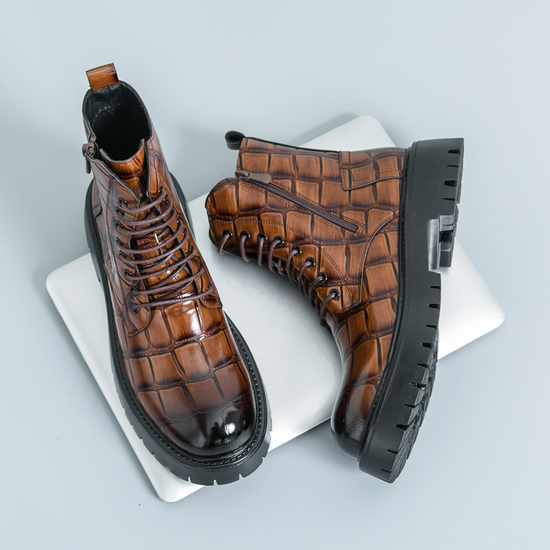 รองเท้าบูทเชลซีแฟชั่นฤดูร้อนสำ - Men Shoes Branded บทวิจารณ์และราคา