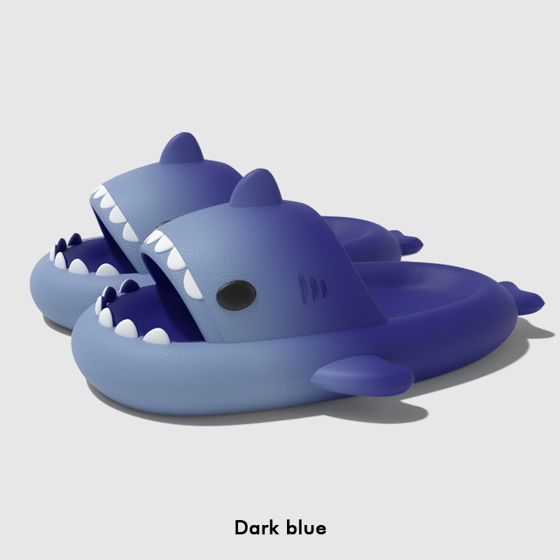 น่ารักการ์ตูน Shark รองเท้าแตะ - Men Shoes Men บทวิจารณ์และราคา