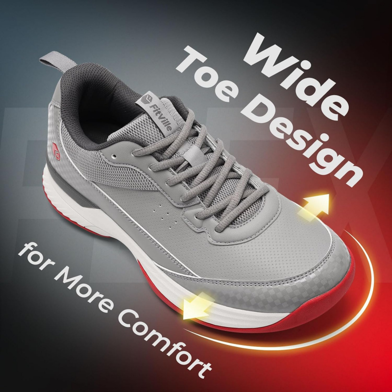รองเท้ากอล์ฟ FitVille Wide สำห - Men'S Shoes Water Resistant บทวิจารณ์และราคา