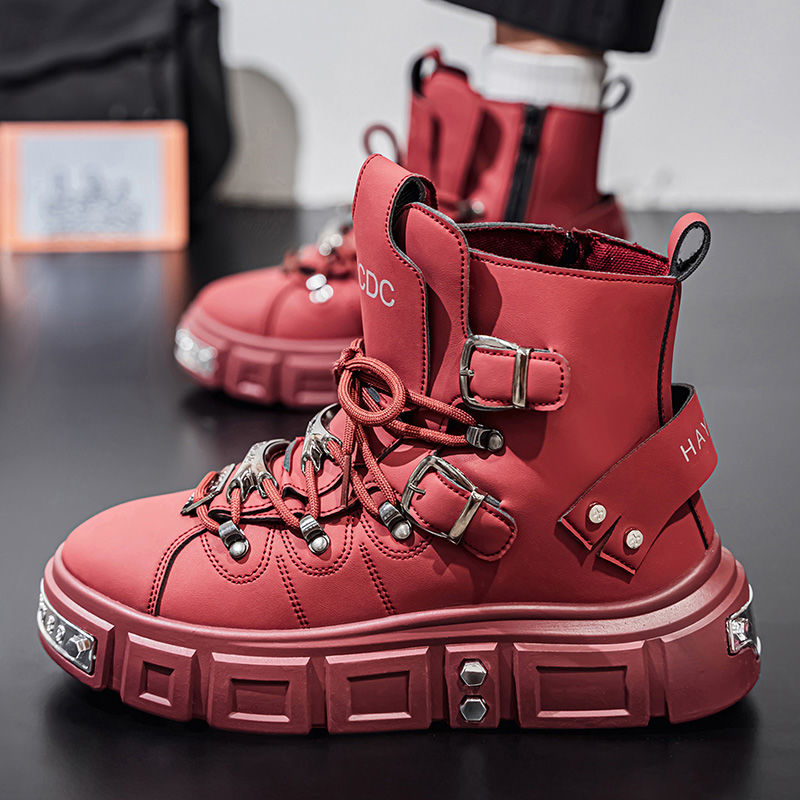 รองเท้าบูทแบรนด์แท้สำหรับผู้ชา - Men Shoes Branded บทวิจารณ์และราคา