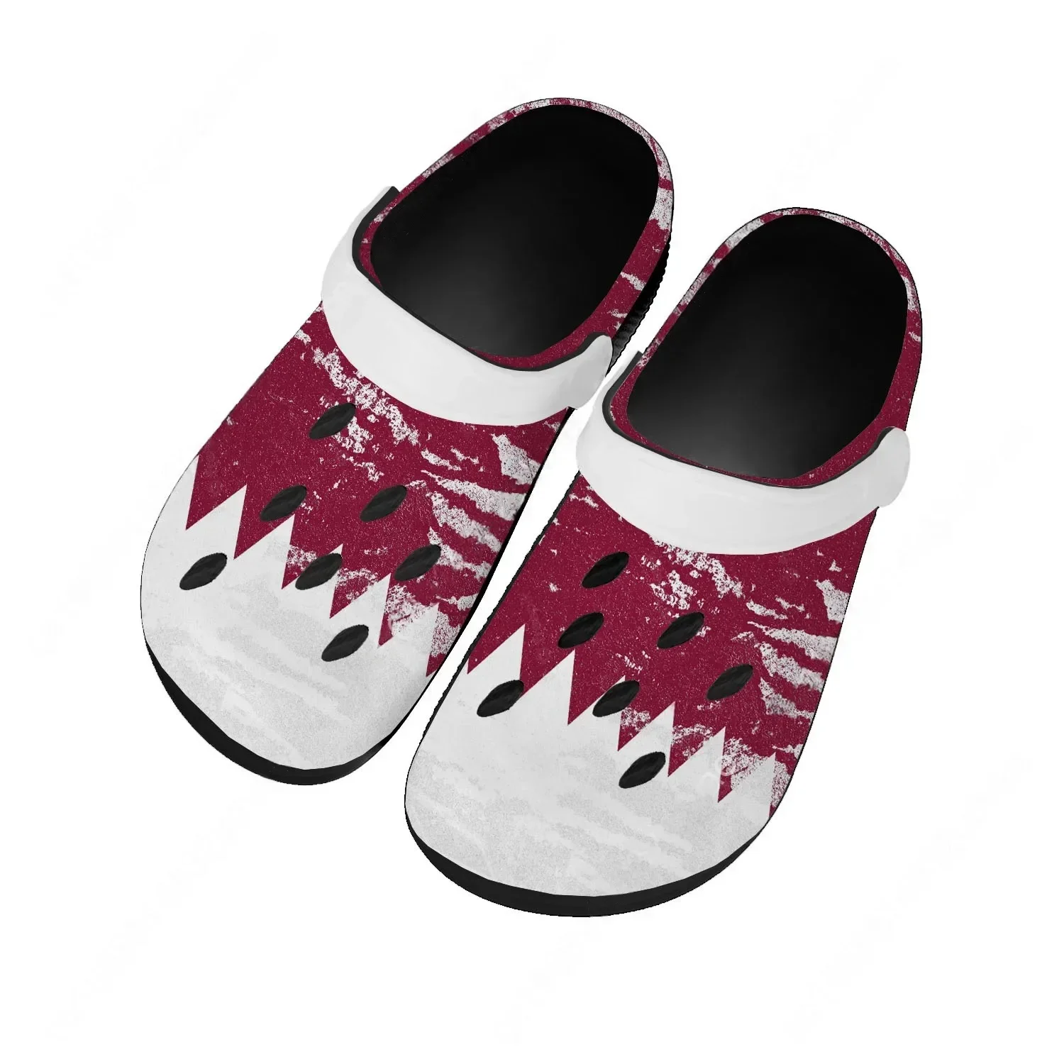 รองเท้าแตะลายธงชาติกาตาร์ สำหร - Men Shoes Qatar บทวิจารณ์และราคา