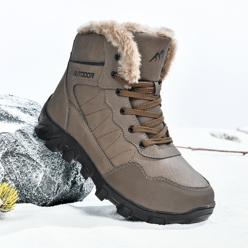 รองเท้าบูทฤดูหนาวของผู้ชายรองเ - Men'S Shoes With Support บทวิจารณ์และราคา