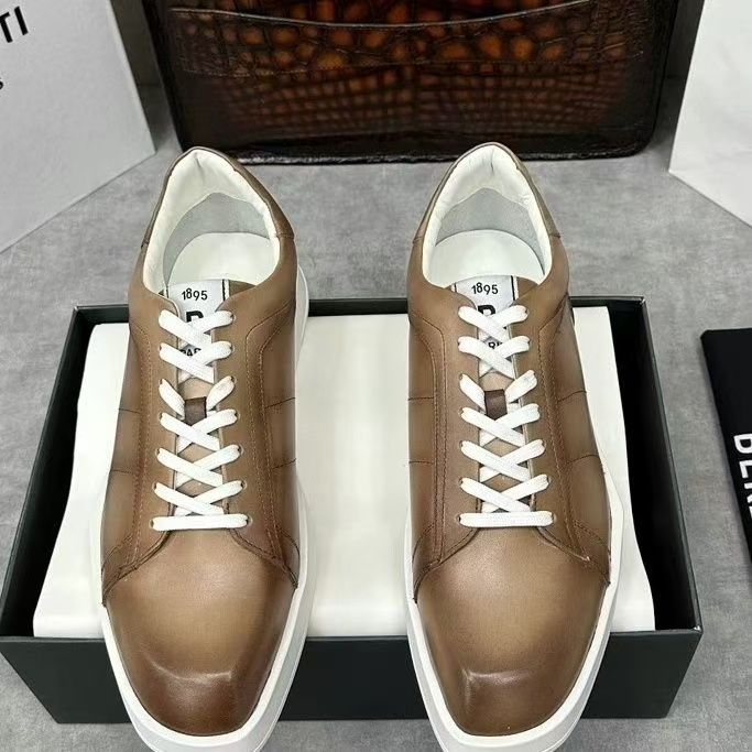 รองเท้าผู้ชายหนังวัวแท้ขนาดใหญ - Men Shoes Eu To Us บทวิจารณ์และราคา