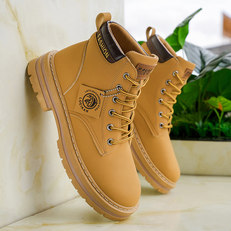 รองเท้าบูทผู้ชายแบบคลาสสิกทรงก - Men Shoes Classic บทวิจารณ์และราคา