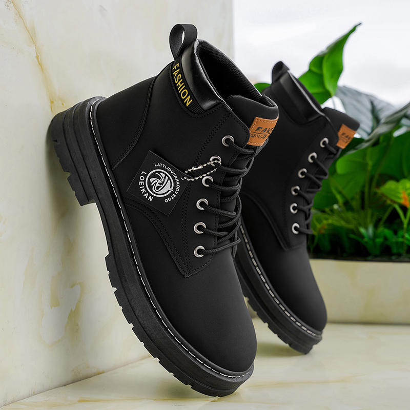 รองเท้าบูทผู้ชายแบบคลาสสิกทรงก - Men Shoes Classic บทวิจารณ์และราคา