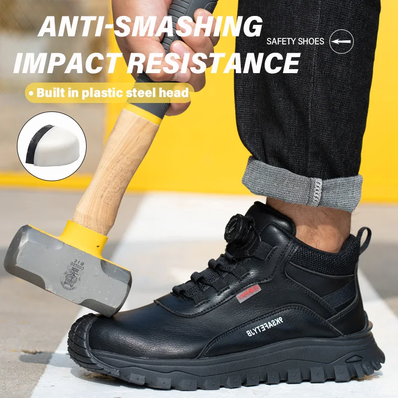 รองเท้านิรภัยสำหรับผู้ชายผู้หญ - Men'S Shoes Water Resistant บทวิจารณ์และราคา