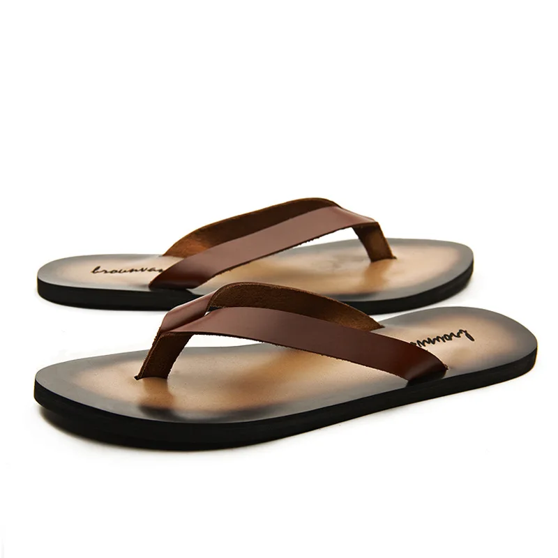 รองเท้าแตะหนังแท้คลาสสิกสำหรับ - Men Shoes Classic บทวิจารณ์และราคา
