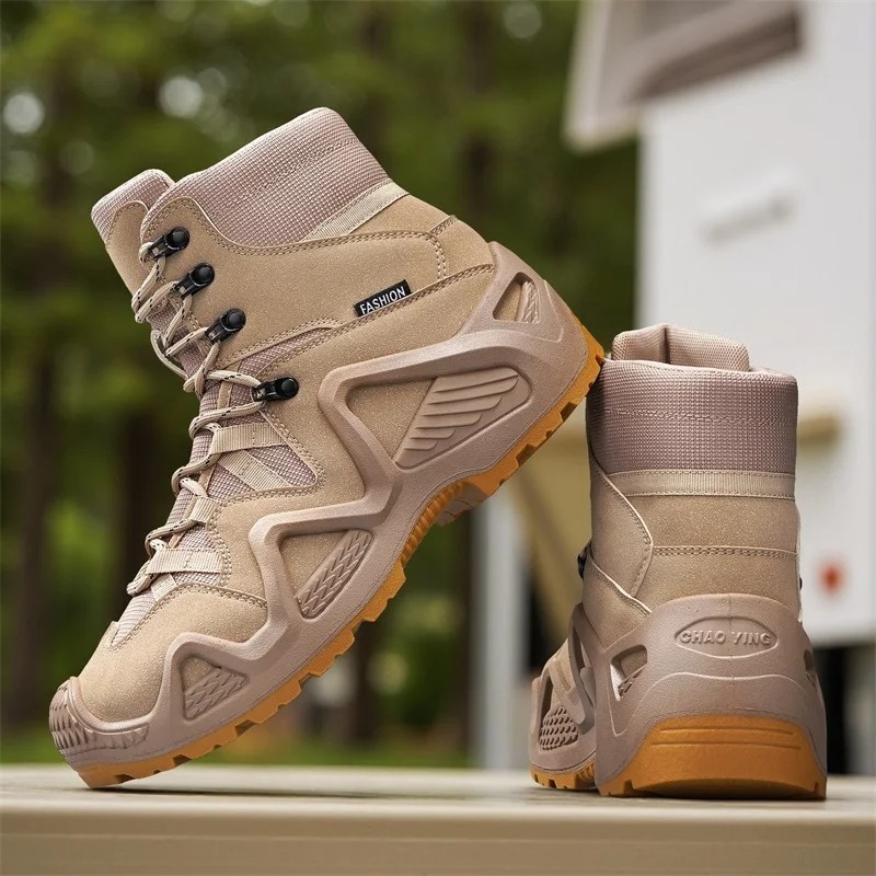 รองเท้าบูทผู้ชายแบบผูกเชือก ยี - Men Shoes Branded บทวิจารณ์และราคา
