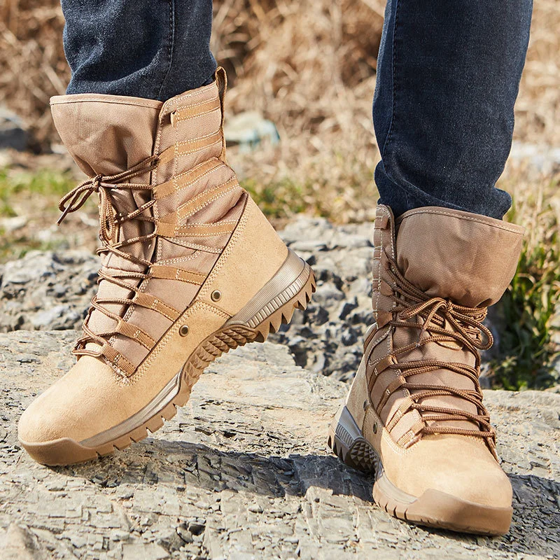 รองเท้าบูททะเลทรายแบบสูง รุ่น  - Men Shoes Eu To Us บทวิจารณ์และราคา