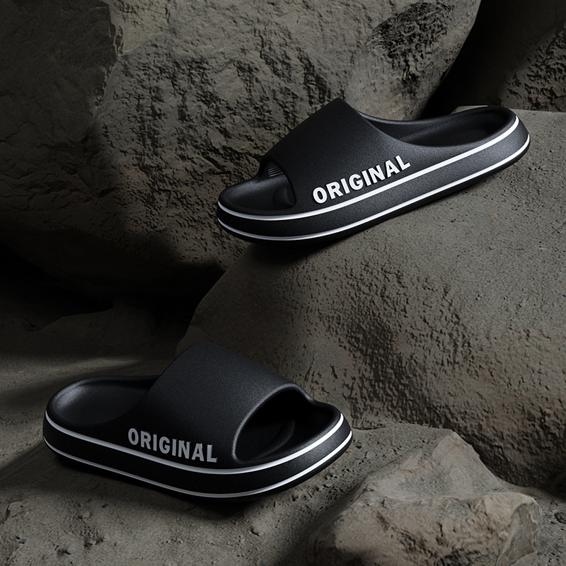 รองเท้าแตะพื้นหนาสำหรับผู้ชายแ - Men Shoes Size To Women บทวิจารณ์และราคา