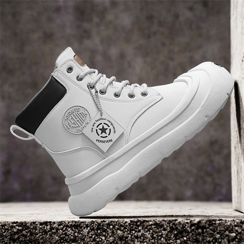 รองเท้าบูทข้อสั้นแฟชั่น สวมใส่ - Men'S Shoes With Support บทวิจารณ์และราคา