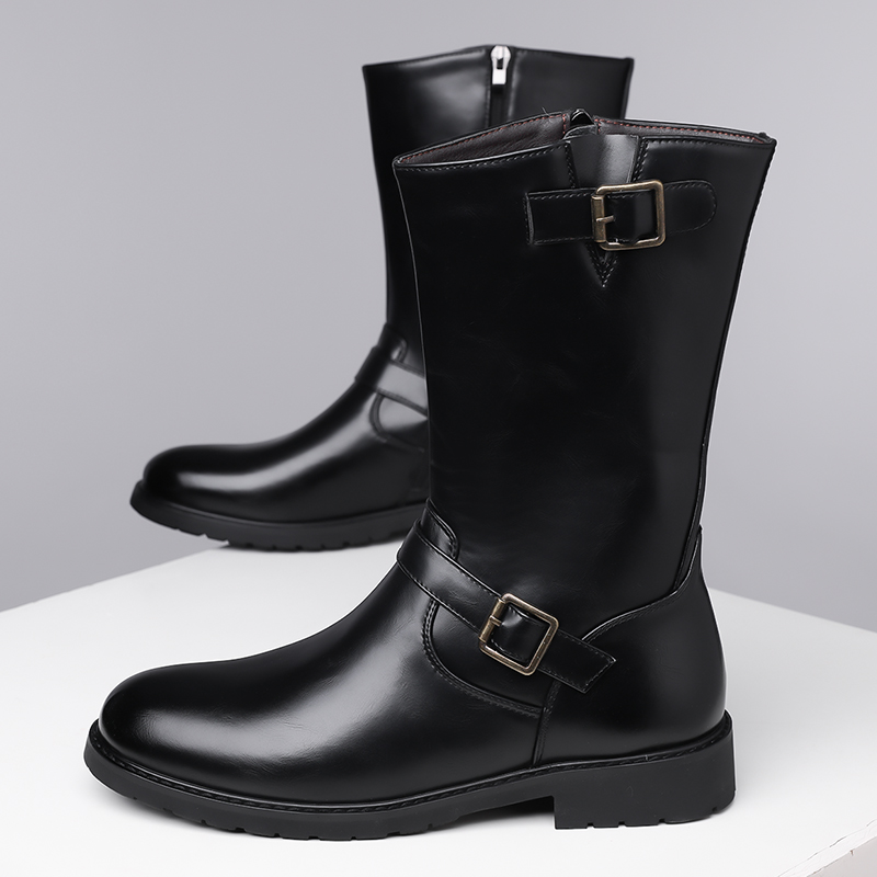รองเท้าบูทแฟชั่นผู้ชายทรงสูง ร - Men Shoes Branded บทวิจารณ์และราคา