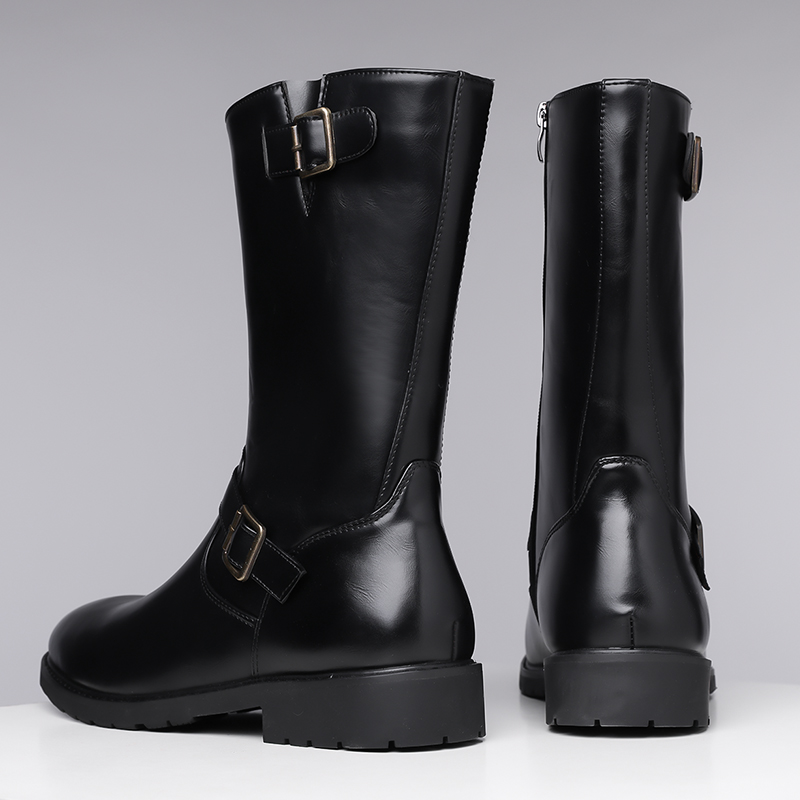 รองเท้าบูทแฟชั่นผู้ชายทรงสูง ร - Men Shoes Branded บทวิจารณ์และราคา