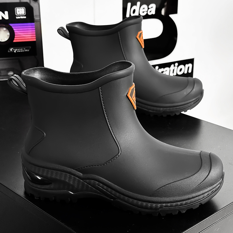 รองเท้าบูทกันฝนสำหรับผู้ชาย ทน - Men'S Shoes Water Resistant บทวิจารณ์และราคา