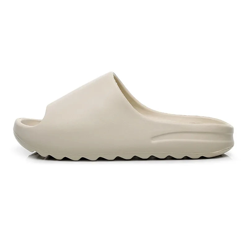 รองเท้าแตะแบบสวมกันลื่น พื้นหน - Men Shoes Men บทวิจารณ์และราคา