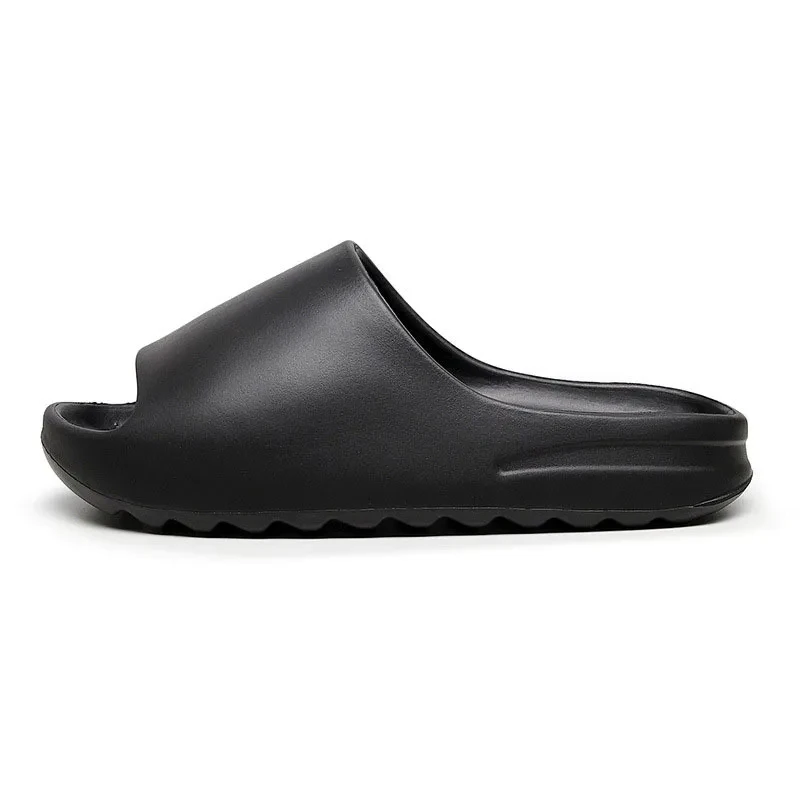 รองเท้าแตะแบบสวมกันลื่น พื้นหน - Men Shoes Men บทวิจารณ์และราคา