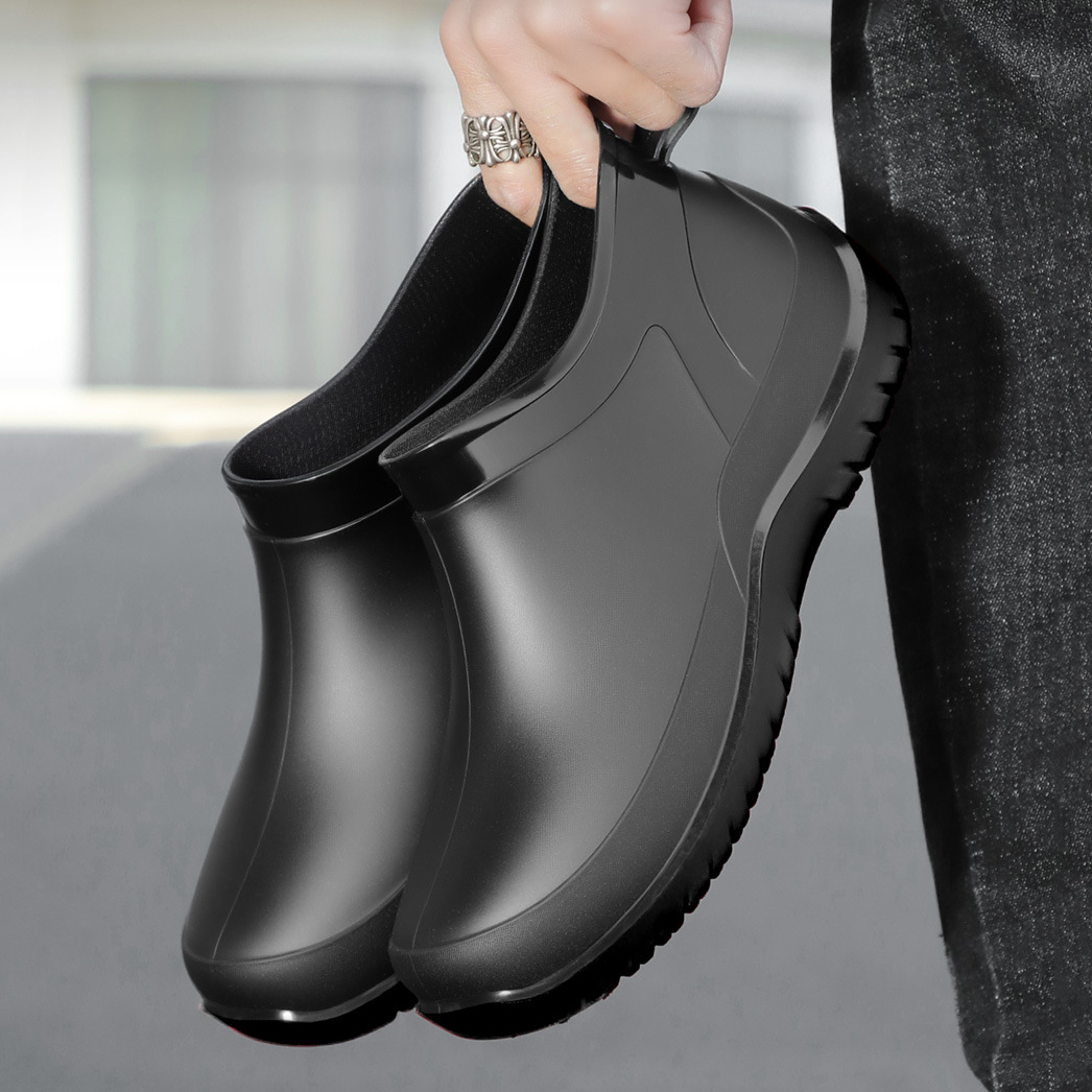 รองเท้ากันฝน รองเท้ากันน้ำสำหร - Men'S Shoes Water Resistant บทวิจารณ์และราคา